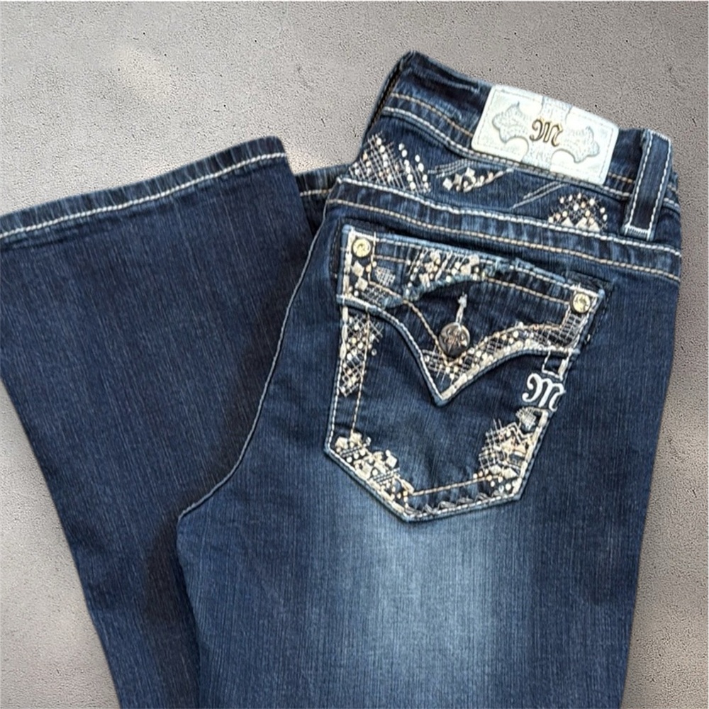 Miss Me Mid Rise Easy Boot Curvy Fit Jeans